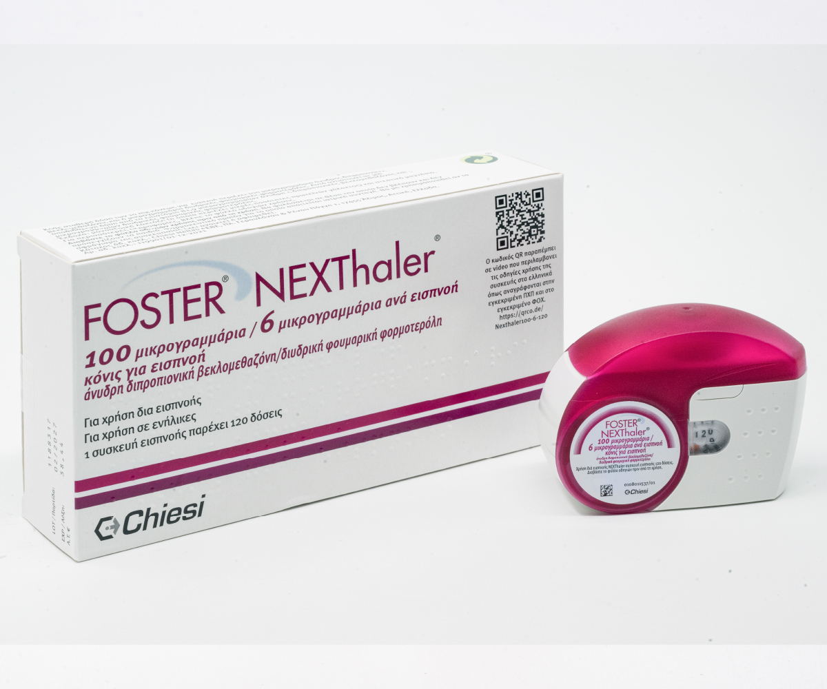 Foster® NEXThaler® 100/6 mcg ανά εισπνοή